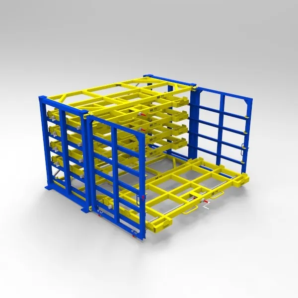 5 Level Sheet Metal Rack