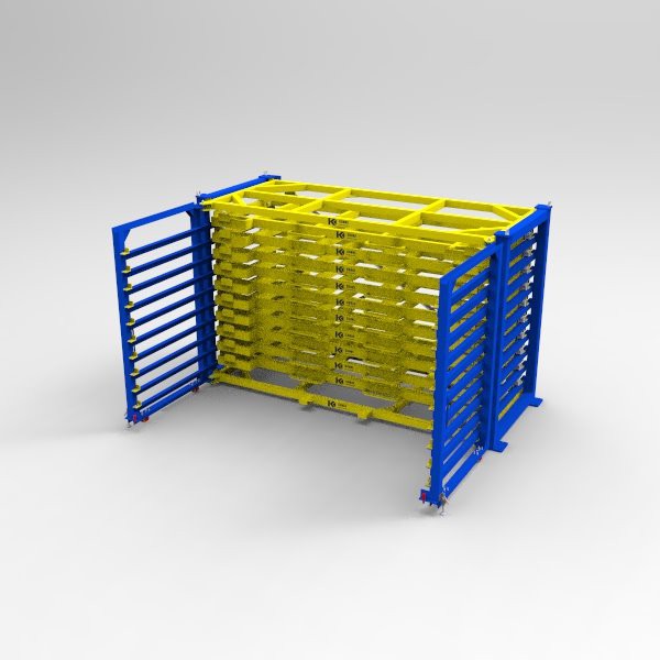Light Duty Sheet Metal Rack