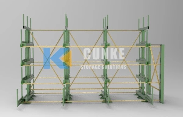 Roll-Out Cantilever Rack For Extra Long Profiles (up To 12m)