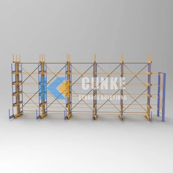 Roll-Out Cantilever Rack For Material Up To 20ft / 6m Long