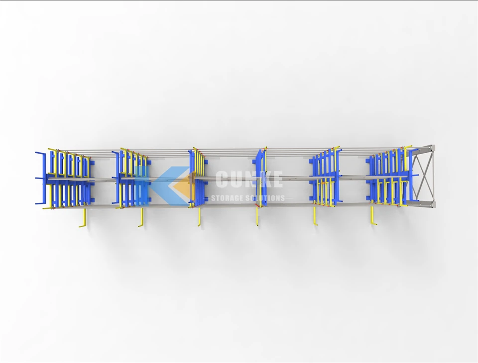 Roll-Out Rebar Storage Rack