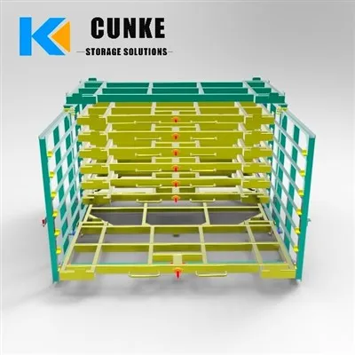 Roll-Out Flat Stock Rack