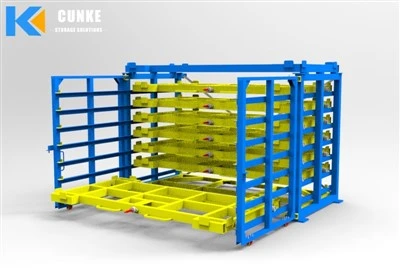 Roll-Out Plate Storage Rack